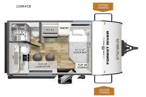 Incoming 2026 Forest River PUMA CAMPING EDITION 120rkce Travel Trailer