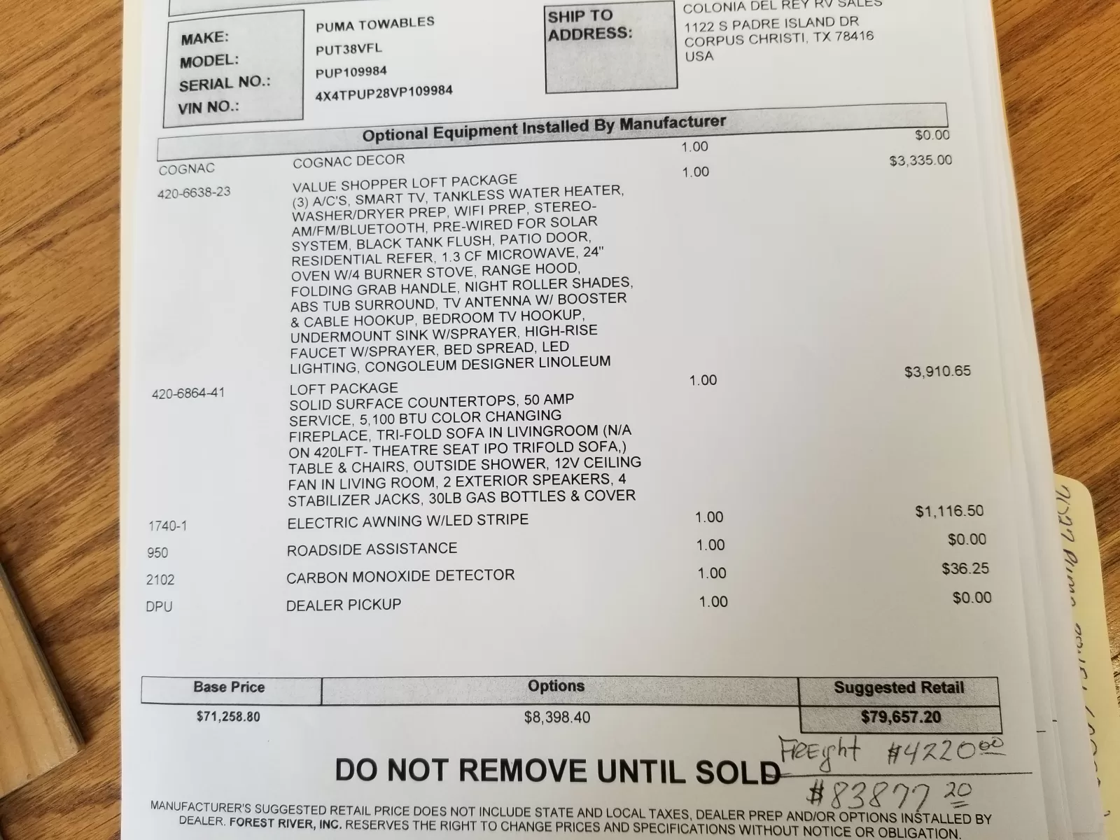 2027 Palomino 38VL Travel Trailer for sale at Colonia Del Rey RV in Corpus Christi, TX