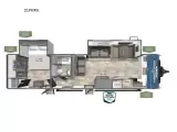 New 2027 Forest River PUMA 31FKRK floorplan layout