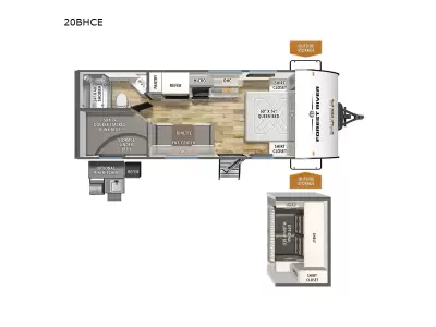 New 2027 Forest River PUMA CAMPING EDITION 20BHCE for sale in Corpus Christi, TX