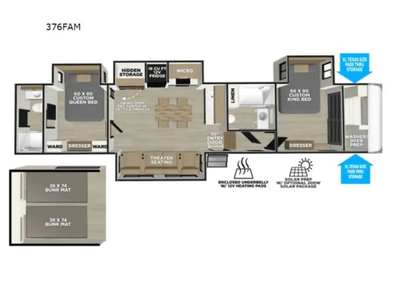 2026 Forest River Wildwood Heritage Glen 376FAM