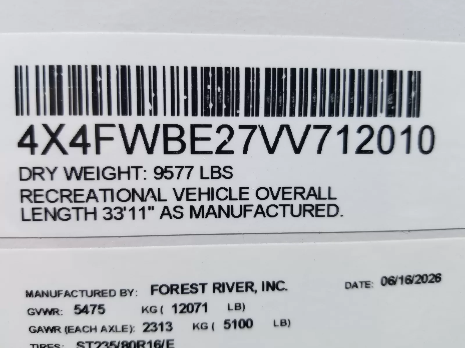 2027 Forest River 286RL Fifth Wheel for sale at Colonia Del Rey RV in Corpus Christi, TX