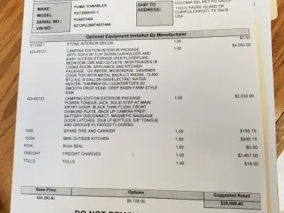 New 2026 Forest River PUMA CAMPING EDITION 20BHCE — photo 23