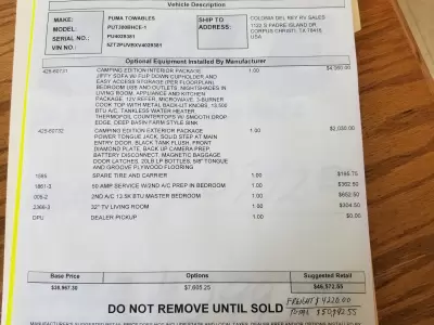 New 2027 Forest River PUMA CAMPING EDITION 300BHCE — photo 26