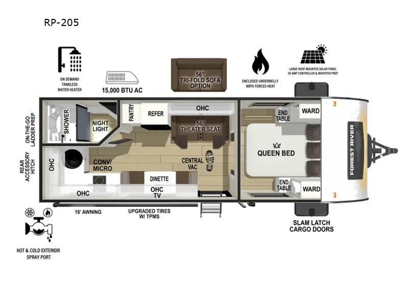 2026 Forest River R-Pod 205