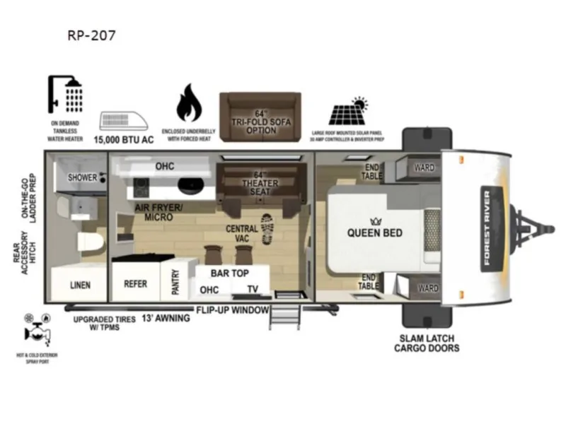 2026 Forest River R-Pod 207
