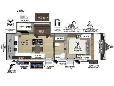 New 2027 Forest River UN-MAPPED 24RK for sale in Corpus Christi, TX